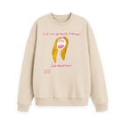 Oat Printed Sweater Front
