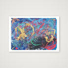 Giclee_nicky mason rainbow burp landscape A1 — 84×59cm, 33×23" Print only