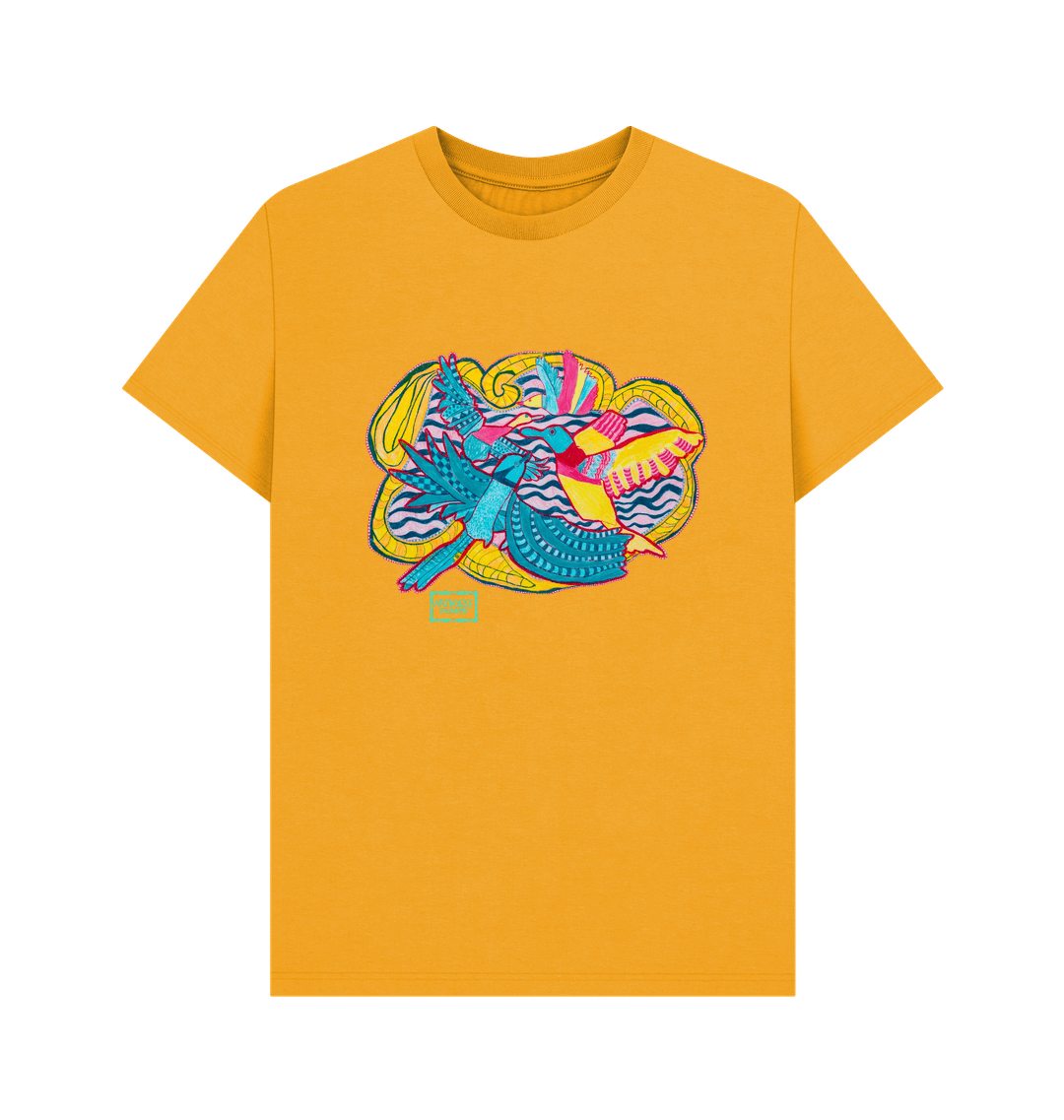 Mustard Printed T-shirt
