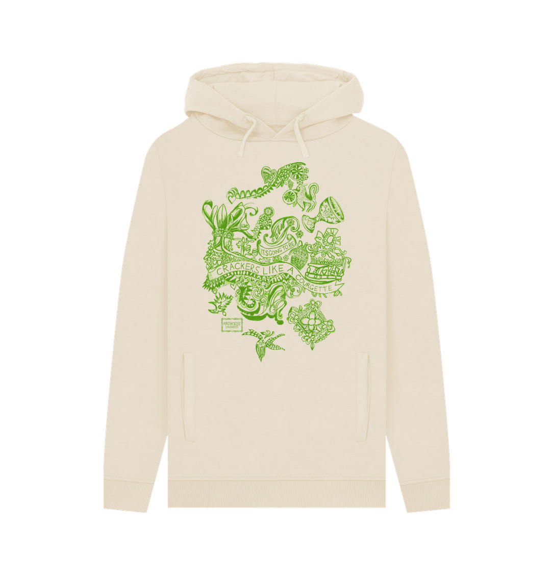 Oat Printed Hoody