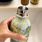 Dinosaurs, 500ml, Stainless Steel Triple Insulated Water Bottle being filled up from a tap