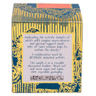 Angels of the Deep, Neroli Scented Plant Wax Candle, back of box