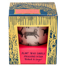 Dogalicious, Rhubarb & Ginger Plant Wax Candle in blue, pink and gold box