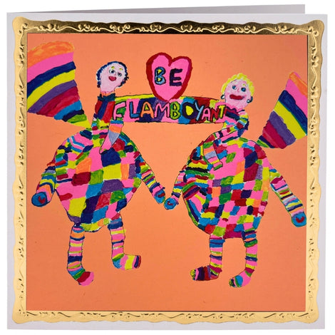 Be Flamboyant, Greetings Card