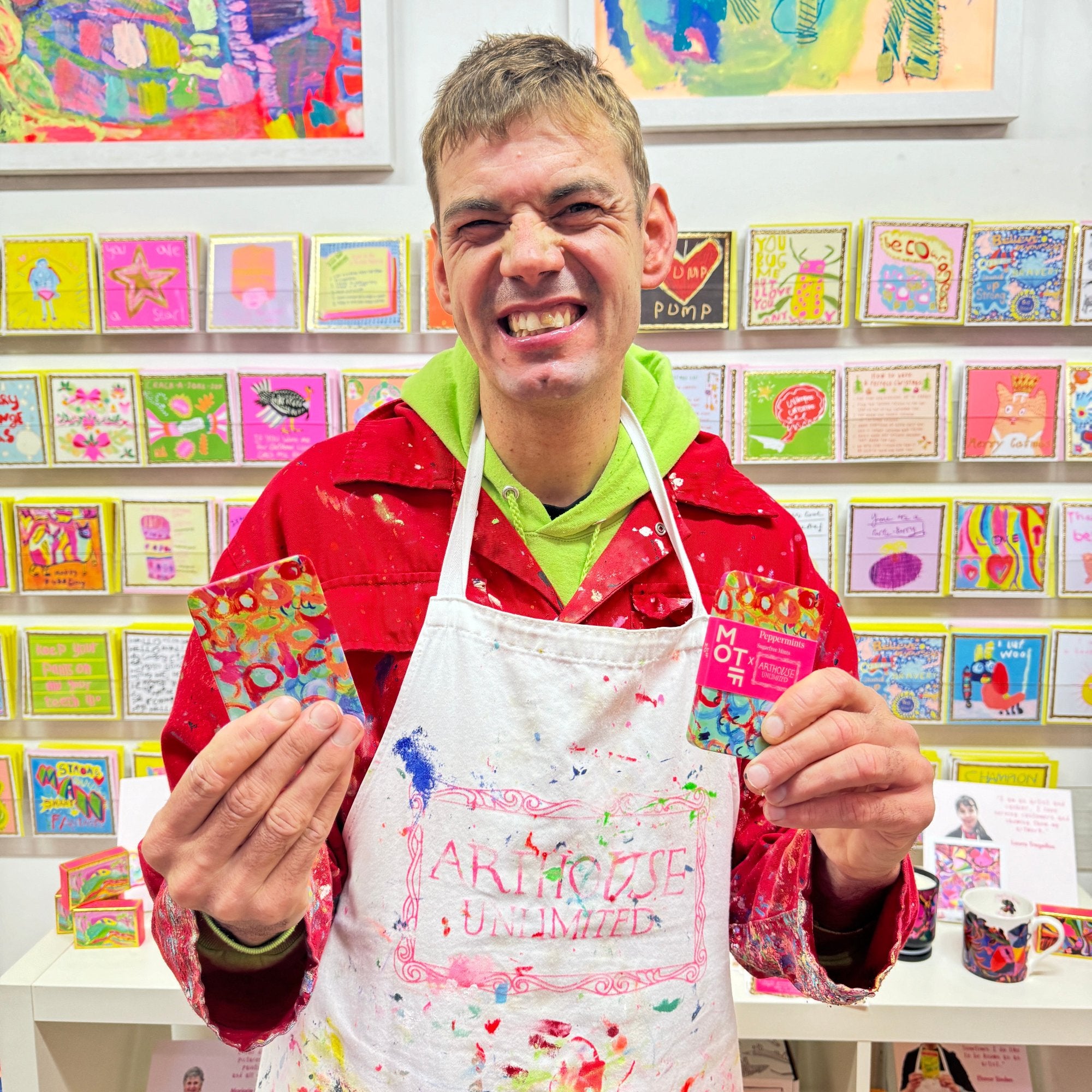 Positively Popping, Motif Mints Tin – ARTHOUSE Unlimited