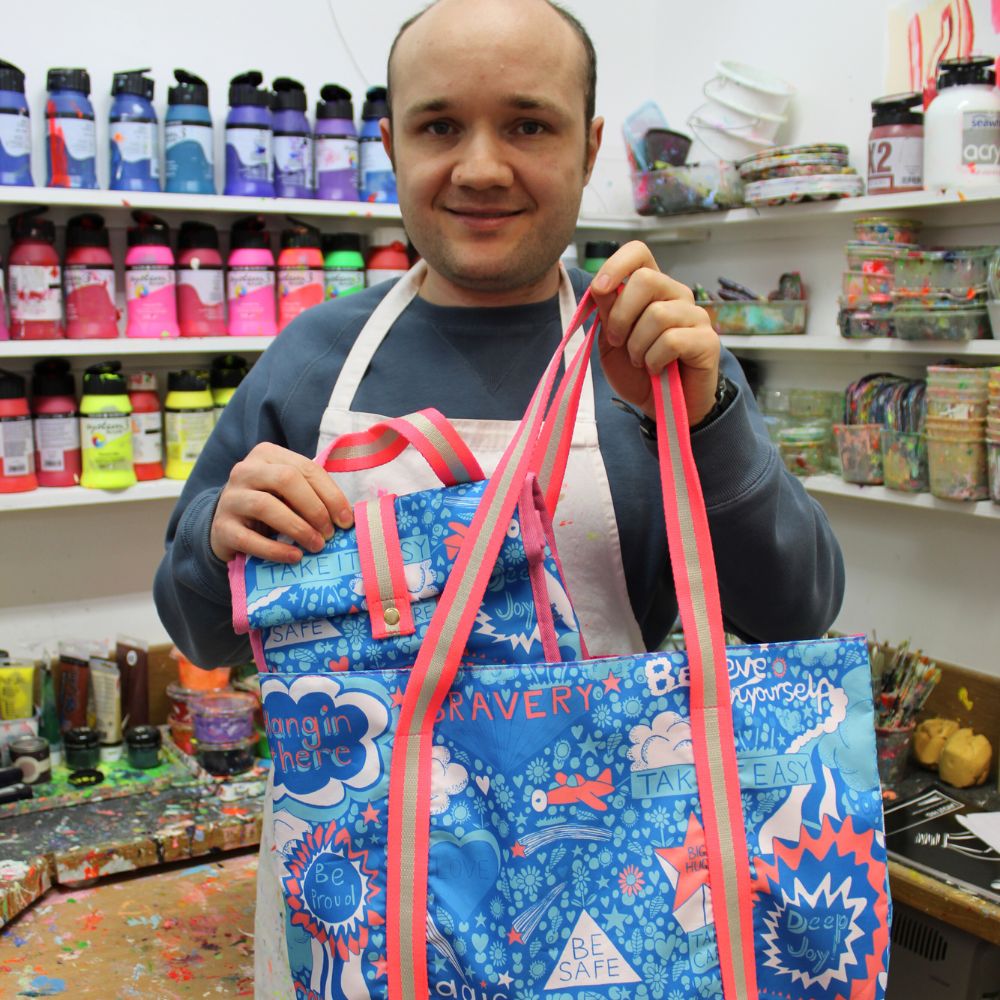 Good Advice Recycled Plastic Large Tote Bag – ARTHOUSE Unlimited