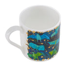 Blue and green Bat Mates, Fine Bone China Mug