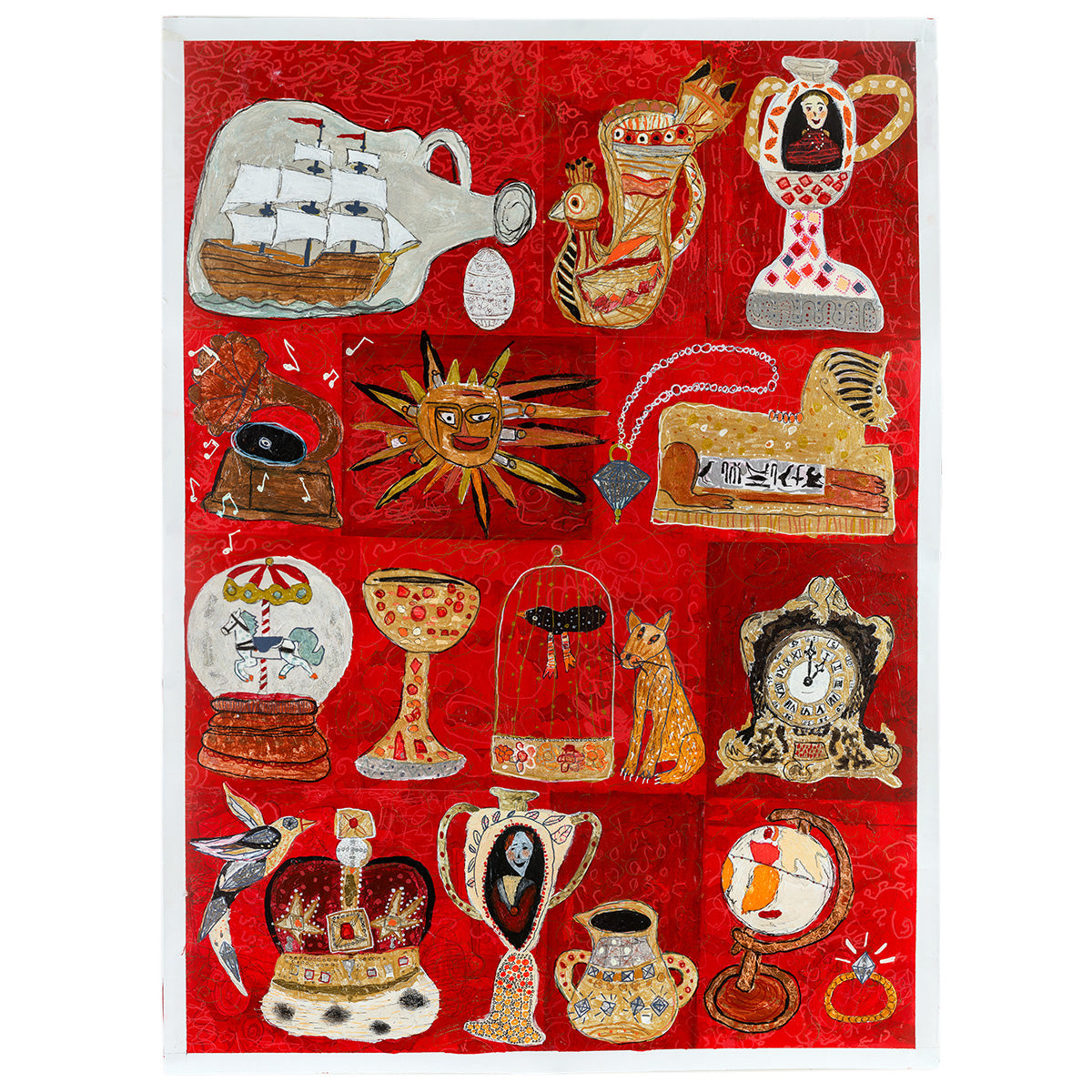 アート・デザイン・音楽 CHAMBER of CURIOSITIES Opulent Antiquities For a Cabinet of Curiosities' Collaborative