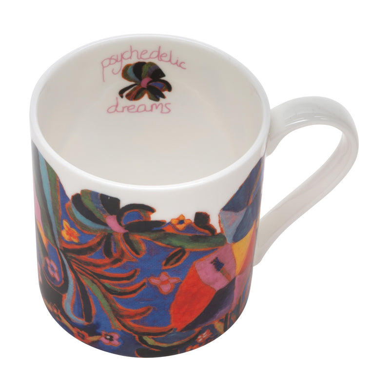 Psychedelic Dreams, Fine Bone China Mug