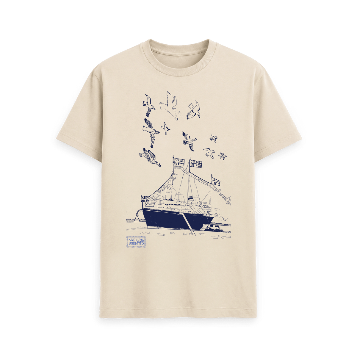 Oat Printed T-shirt Front