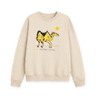 Oat Printed Sweater Front