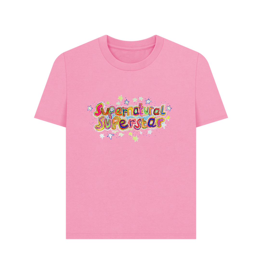 Rose Pink Printed T-shirt