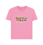 Rose Pink Printed T-shirt