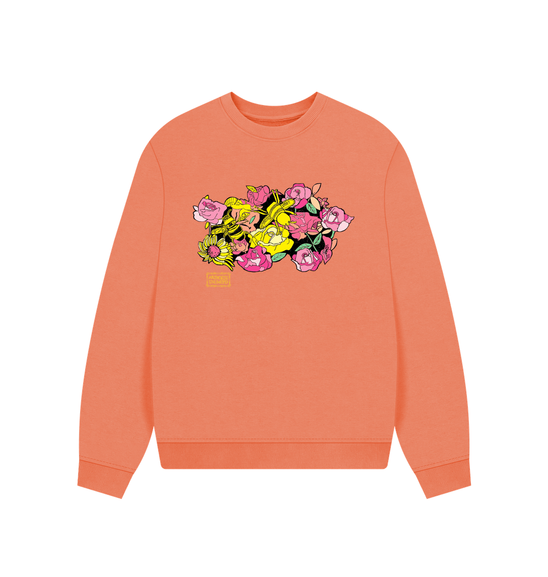 Apricot Printed Sweater