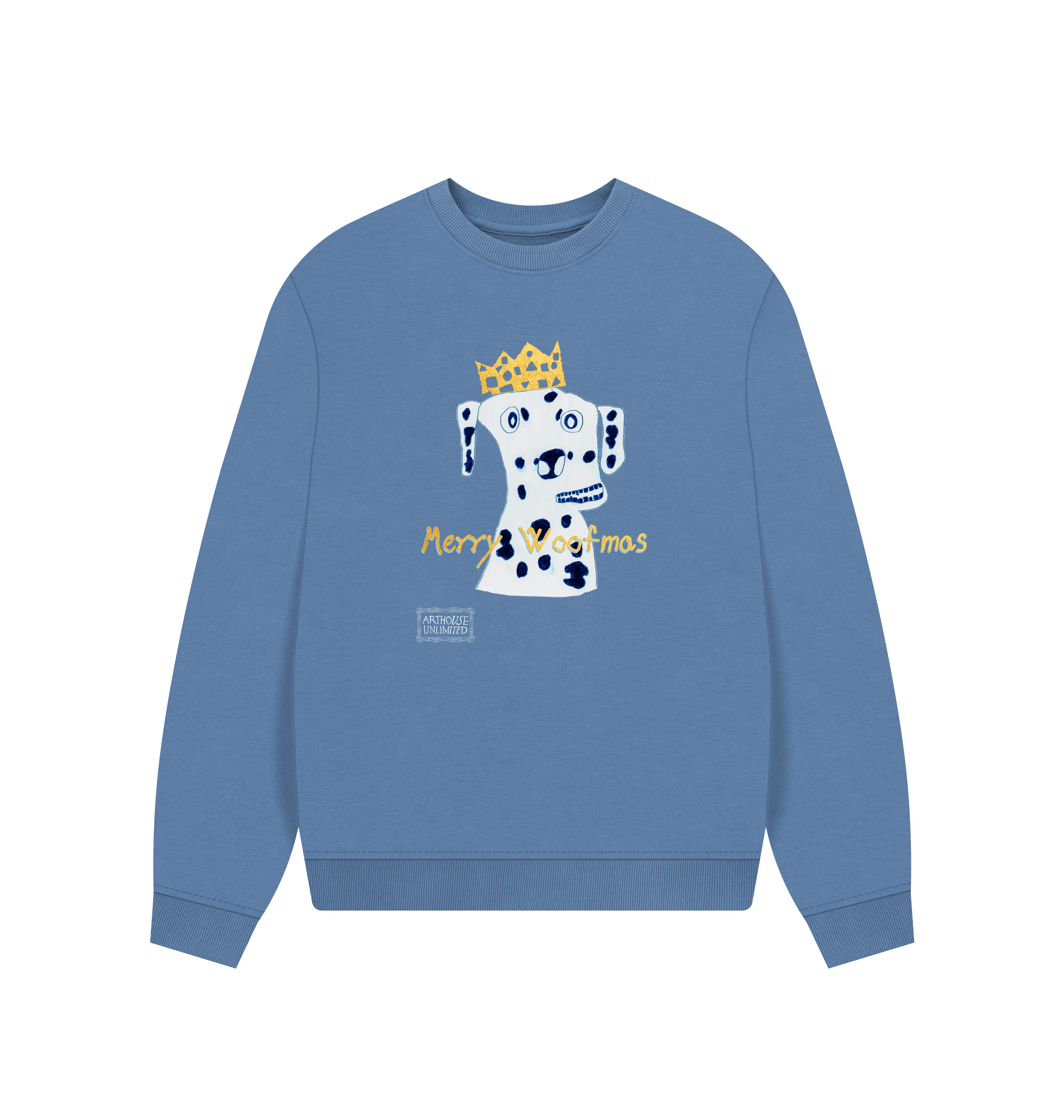 Solent Printed Sweater Front