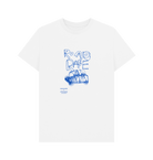 White Printed T-shirt Front