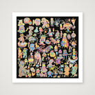 Giclee_monsters 50x50 — 30×30cm, 12×12" Print only