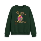 Evergreen Printed Sweater Front