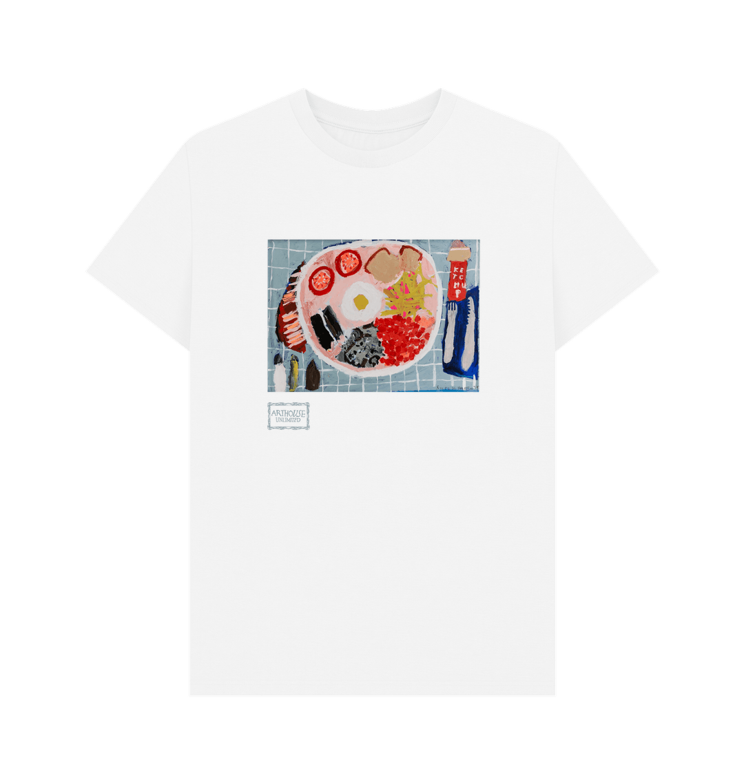 White Printed T-shirt