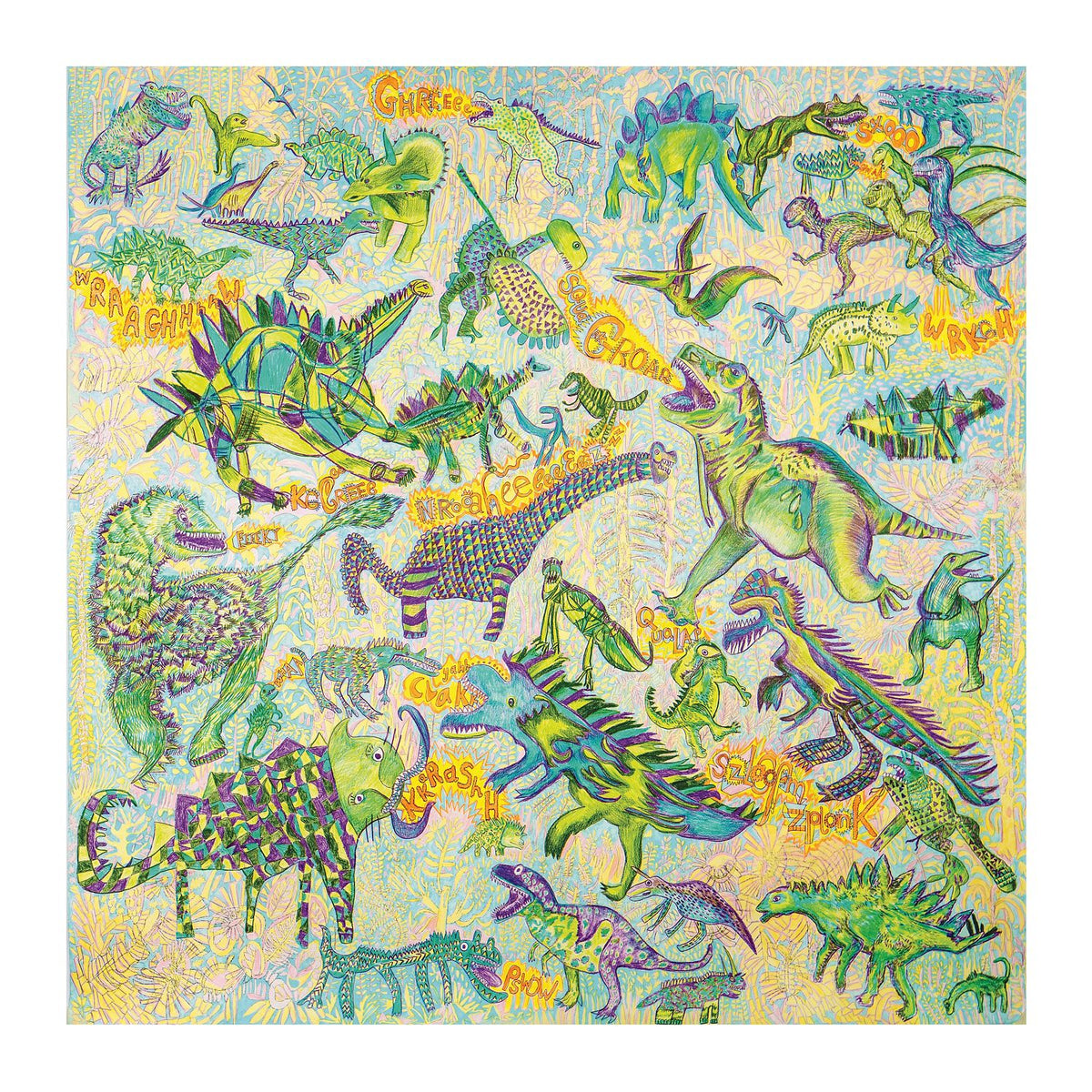 Giclee_dinosaurs 50x50