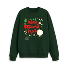 Evergreen Printed Sweater Front