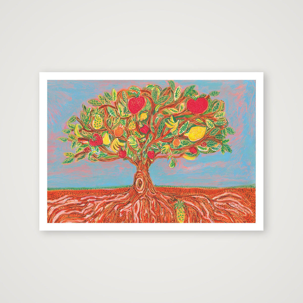 Colin's Tree for Life — A4 (30×21cm, 12×8") Print only