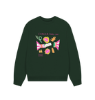 Evergreen Printed Sweater Front