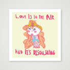 Love is in the air 50 x 50 — 50×50cm, 20×20" Print only