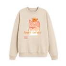 Oat Printed Sweater Front