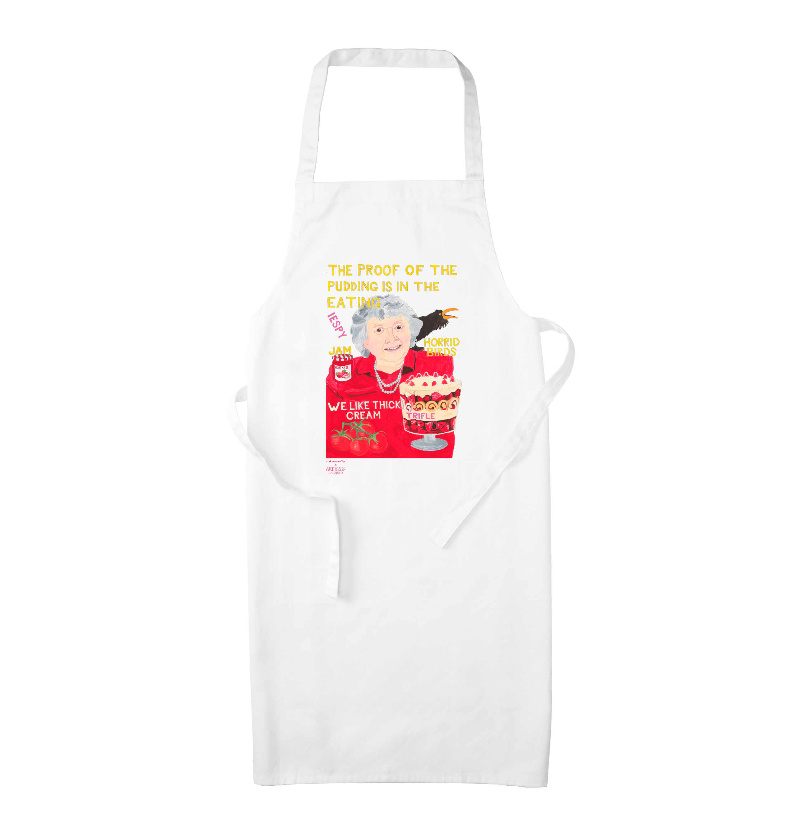 White Apron Front
