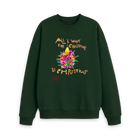 Evergreen Printed Sweater Front