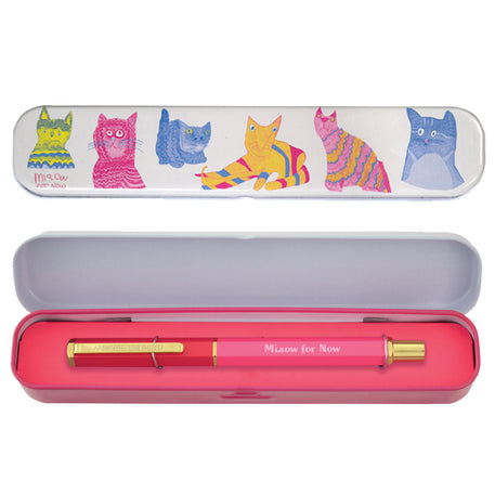 Miaow for Now Pen in Tin