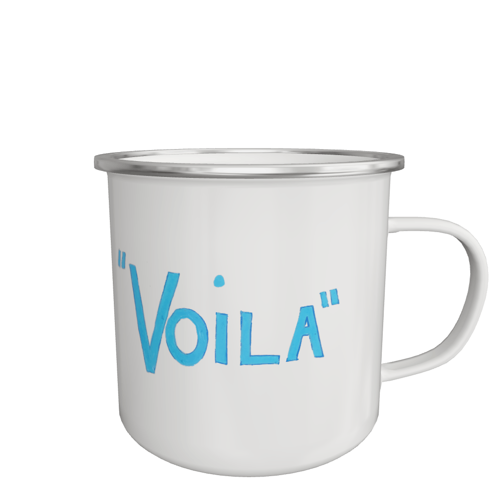 White Mug Front